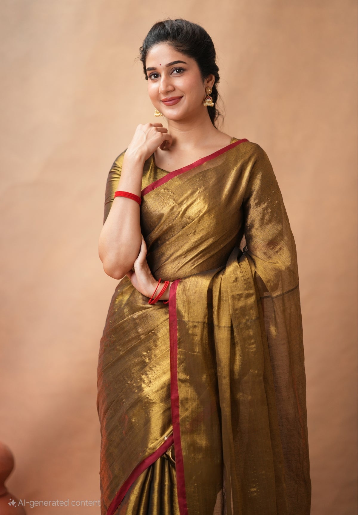 Festival Wear Tissue Silk Saree With Blouse piece