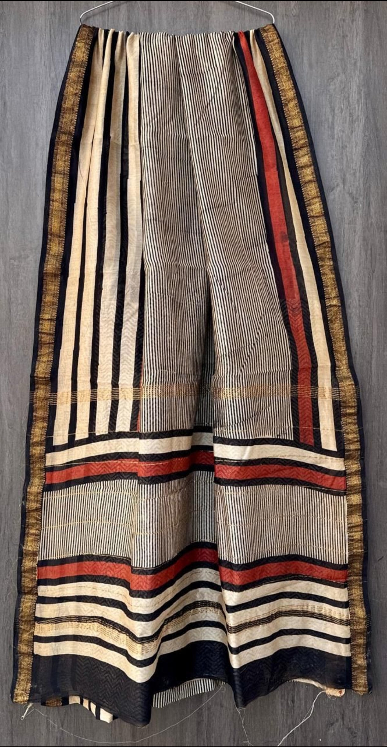 Bagru Prime Maheshwari Silk Saree with Blouse