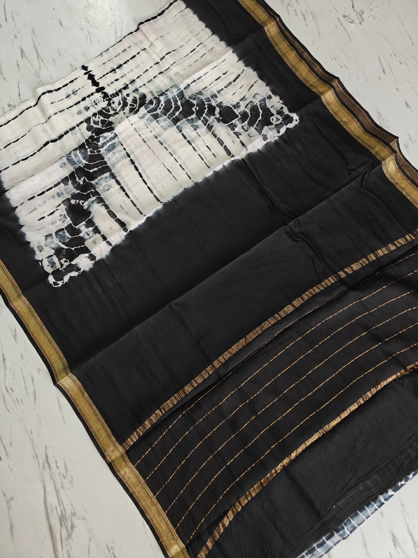 Party wear Maheshwari silk saree