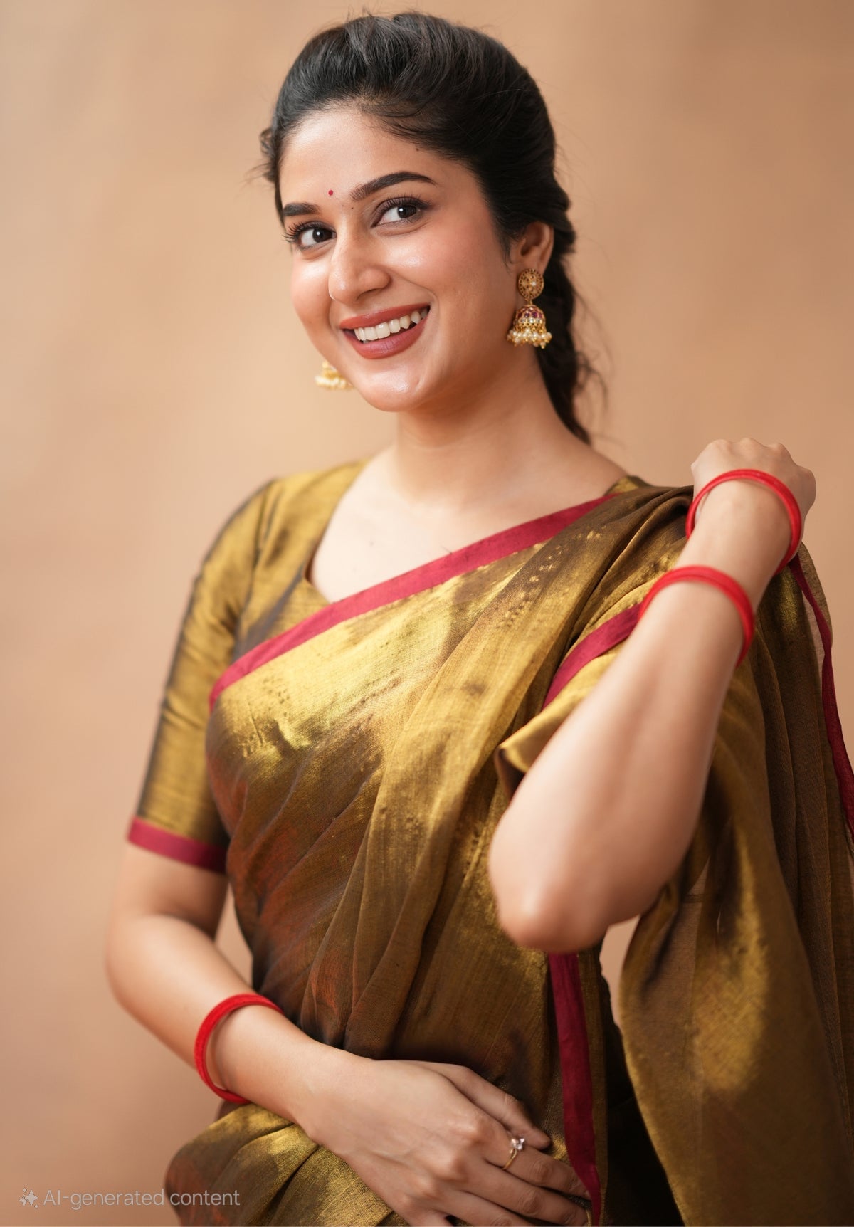 Festival Wear Tissue Silk Saree With Blouse piece