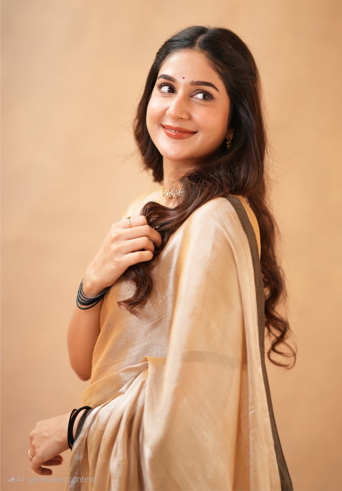 Bagru Prime Tissue Silk Saree With Blouse piece