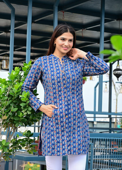 Beautiful winter reversible Long Jacket