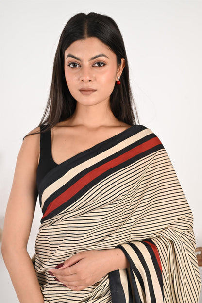 Samar Special Pure Cotton Mulmul Saree