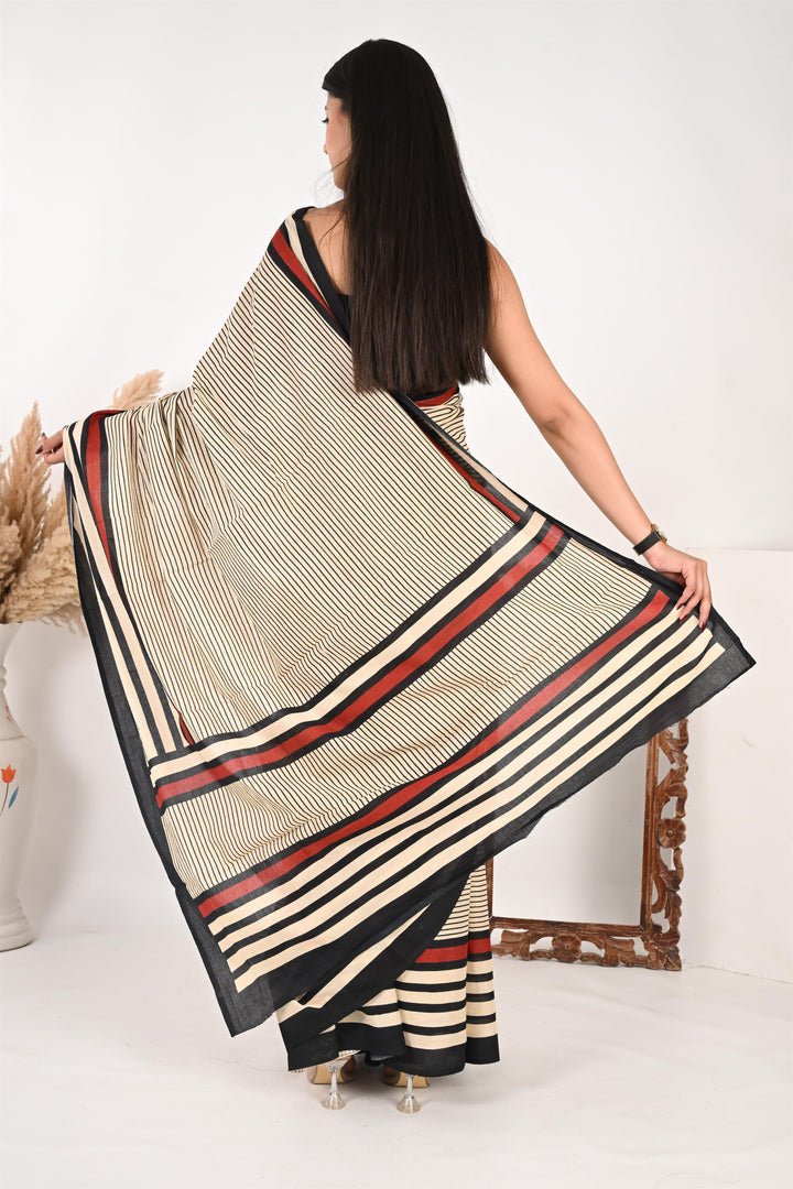 Samar Special Pure Cotton Mulmul Saree