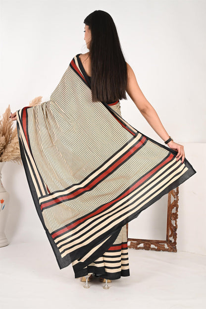 Samar Special Pure Cotton Mulmul Saree